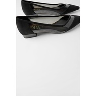 Shoes | Shoes | Women | Zara ZS203 CONTRAST VINYL BALLET FLATS ORI PREMIUM IMPORT