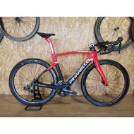 COMPLETE BIKE F REDBLACK ULTEGRA GROUPSET DISC R8020 CARBON WHEELSETS