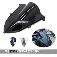 Windscreen Windproof For Honda CBR650R CBR 650 R 2019-2025 2024 2023 Wind Screen Deflectors Windshie