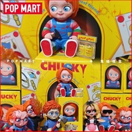 POPMART Halloween Chucky Ghost Kid Reincarnation Series Chucky Returns Blind Box Koleksi Figurine Be