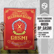 Badge Punggung Gasmi