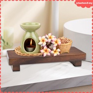 [SzluzhenbcMY] Wood Pedestal Stand Versatile for Decoration Plant Stand Wood Display Stand for
