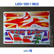 LEO-SRX Sticker Year 96 Red N