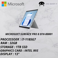 Microsoft 13" Multi-Touch Surface Pro 8 i7-1185G7 32GB 1TBSSD WIN11
