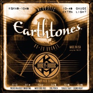 EARTHTONES ACOUSTIC GUITAR STRINGS 80-20 BRONZE