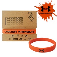 NEW GELANG TANGAN PRIA ORI UNDER ARMOUR ORANGE-BLACK