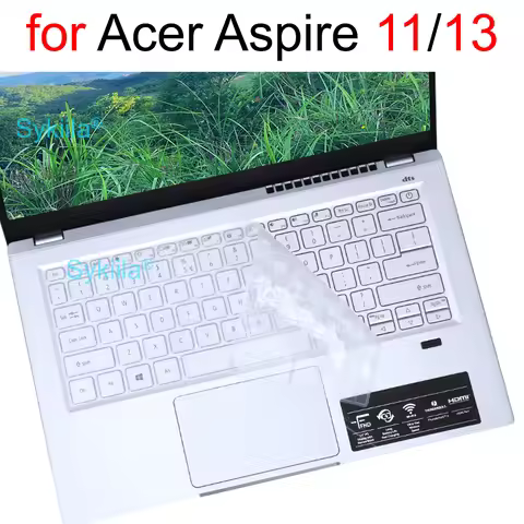 Keyboard Cover for Acer Aspire 1 3 E R V S 11 13 A111 A311 R3 R7 S3 S5 V3 V5 E3 ES ES1 3750G 13.3 Si