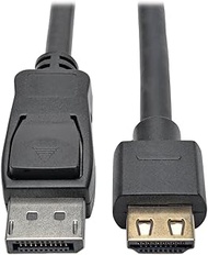 Tripp Lite DisplayPort 1.4 to HDMI Active Adapter Cable, UHD 4K @ 60Hz Video, HDR, HDCP 2.2, 6 Feet 