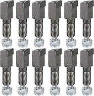 12 Pack Stump Grinder Teeth Fit Woodland Mills WG24 WG28 Stump Grinder Tooth Parts for Cutting Tree 