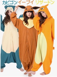 Pokemon 寶可夢 伊貝 伊布 卡比獸 小呆獸 噴火龍 連身睡衣 Halloween 萬聖節 Party Cosplay