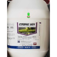 20L Halex CYPERWAY 10EW cypermethrin 10.0% (Pengorek Lenggai pada kacang buncis)