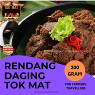 🔥 [PROMO] Rendang Daging TOKMAT - Masakan Kampung Asli - Ready to Eat - 200g
