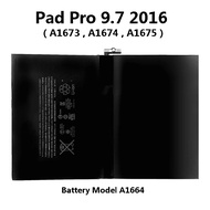 Pad Pro 9.7 ( 2016 ) Battery Model A1664 Replacement 7306mAh @ A1673 A1674 A1675