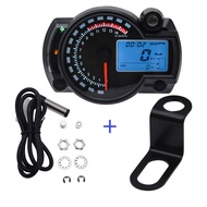 Universal KOSO LCD Digital Speedometer Motorcycle 7 Colors Dashboard RX2N Odometer Meter Instrument 