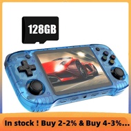 R46H Retro Video Game Console 128G Storage Capacity Featuring 20000+ Games, 4.2 Inch Display Screen 