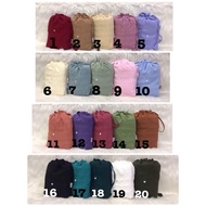 Telekung Kanak-Kanak Aleena – Lembut Selesa & Warna Pastel (Borong)