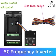 VFD Inverter AC Drive Three Phase 220V 0.75KW/1.5KW/2.2KW/3KW/4.4KW/5.5KW Motor Speed Controller