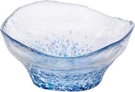 Aderia Tsugaru Vidro Medium Pot, Blue, Approx. 6.2 x 2.9 inches (15.9 x 7.3 cm), Tsugaru Flower Vari