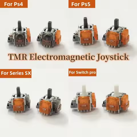 100pcs TMR Electromagnetic Joystick for PS4 PS5 Xbox Series SX NS Switch Pro Controller 3D Analog Ro