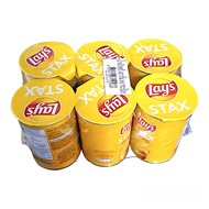 เลย์ stax รสออริจินัล 42 กรัม แพ็ค 6 ป๋อง