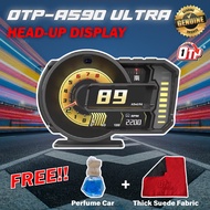OTP-A590 ULTRA Meter OBD2 Gauge Speedometer Car GPS Alarm Speed Gauge Display Hud Water Temp RPM Pro