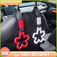 Cherry Car Hand Pull Ring Green/White JDM Ring Car Static Belt Handle Strap Warning Ring Supplies Bu