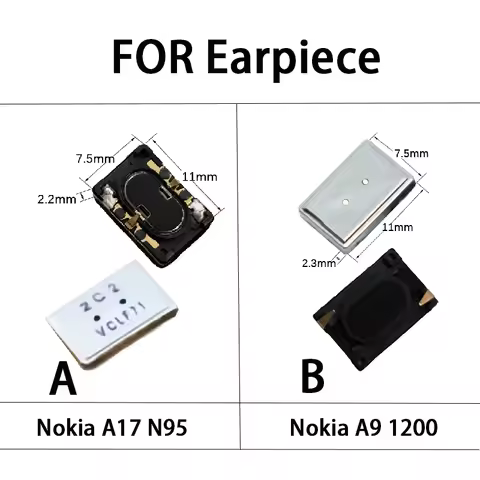 YUXI 1PCS For Nokia A17 N95/Nokia A9 1200 Earphone Answerer Ringing Speaker Replacement Parts
