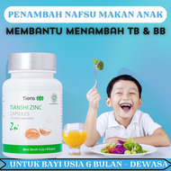 Vitamin Penambah Nafsu Makan Anak Zinc Capsule Suplemen Penggemuk Badan Bayi 6 Bulan Hingga Dewasa