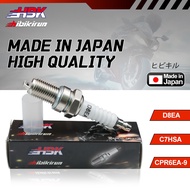 10pcs SPARK PLUG FOR MOTORCYCLE C7HSA, D8EA, CPR6EA-9 (per box 10pcs)--Made in Japan