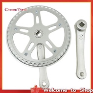 【Chuangtfx03】Single Chainring Crankset Mountain Bike for Single Hole Crankset Bicycle Crank Set 46T 