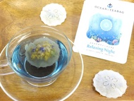 放鬆的夜晚水母茶包 4包洋甘菊蝴蝶豌豆