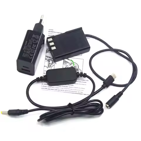 PD Charger EH5 EH-5A USB Type C Power Cable+EP-5 DC Coupler EN-EL9 ENEL9 Dummy Battery For Nikon D40