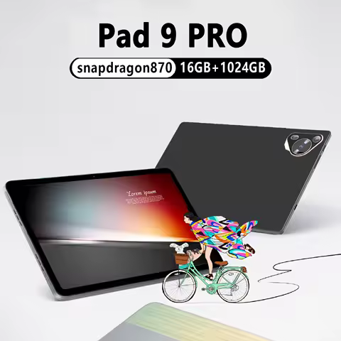 Original Pad 9 Pro tablet 10.1 inch Android 13 Snapdragon870 10 Core 16GB+1024GB 10000mah 5G Dual SI