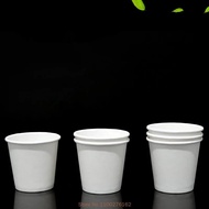 ☄100pcs/pack 2.5oz Paper Cup White/Kraft Disposable Cup Small Mini Coffee Cup 6☢