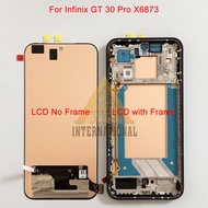 ของแท้สำหรับ Infinix GT 30 Pro หน้าจอ X6873สัมผัสหน้าจอ LCD สำหรับ Infinix Hot 60 Pro X6885 LCD สำหร