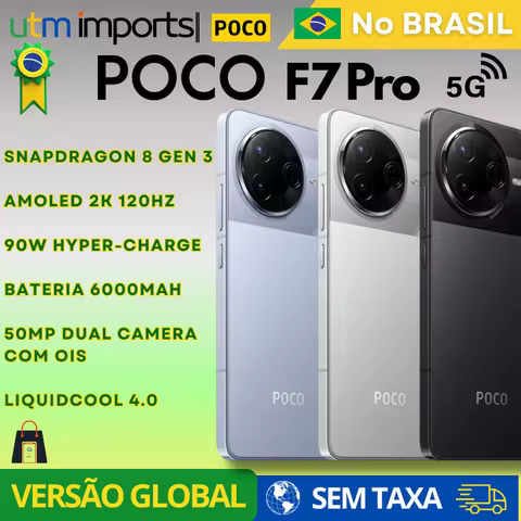 Xiaomi Poco F7 PRO 5G Global Version 512GB Global ROM 256GB Local Stock
