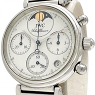 นาฬิกาข้อมือ IWC (ไอดับเบิลยูซี) รุ่น Little Da Vinci IW373606 มูนเฟส โครโนกราฟ สเตนเลสสตีล ระบบควอต
