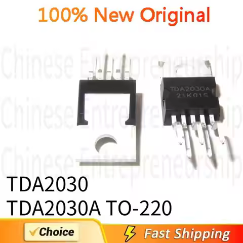 10 PCS TO-220 TDA2030 TDA2030A TO-220 Audio amplifier circuit IC chip 100%Quality Original/Quick del