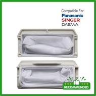 Singer/Daema/Panasonic NA-F60A5, NA-F62B1, NA-F63S1, NA-F63GT Washing Machine Dust Filter Bag 48x103