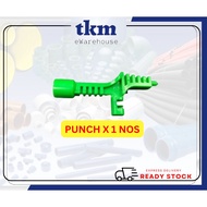 [TKM][COMPRESSION] S64 HDPE / POLY / PP FITTINGS CL600 PUNCH FOR LDPE TUBING Penebuk Lubang Paip Fer