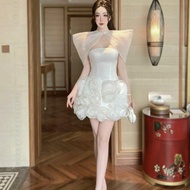 ĐẦM CUP LAI KẾT HOA HỒNG XINH LUNG LINH NHÀ KT CLOTHING