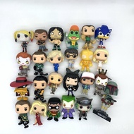 Funko pop Comic Hero Super Sonic Mouse Joker Superman BTS and The Walking Dead action figures in bul