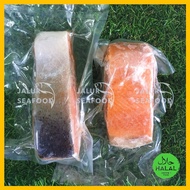 IKAN SALMON POTONG KEPING TANPA TULANG | BONELESS SALMON PORTION [1kg/pack]