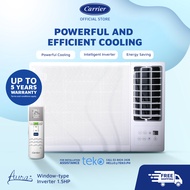 Carrier Aura Inverter Window Type Aircon 1.5hp WCARJ012EEV