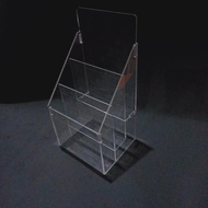 Acrylic A5 Brochure Holder Acrylic Brochure Stand/ Display/