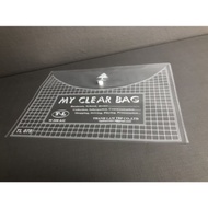Combo 100 túi bìa đựng tài liệu văn phòng phẩm giá sỉ A4 trong suốt - Túi clear bag mỏng - HOKAMI ST