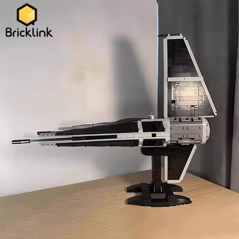 Bricklink Space Wars Scout Wepon Empire TIE Seeker MOC Spy Plane Spaceship Sets Building Blocks Kid 