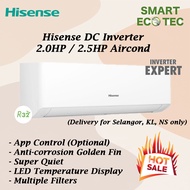 Hisense Standard Inverter KA Series Air Conditioner AI20KAGS (2.0HP) / AI25KAGS (2.5HP)
