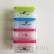 4pcs Food Medium Plastic Container Bekas Plastik Makanan 280ml