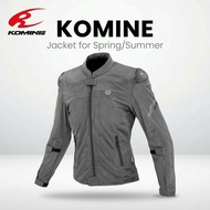 KOMINE JK-175 Enigma Lite Mesh Jacket for Spring/Summer Riding with CE-Certified Protectors